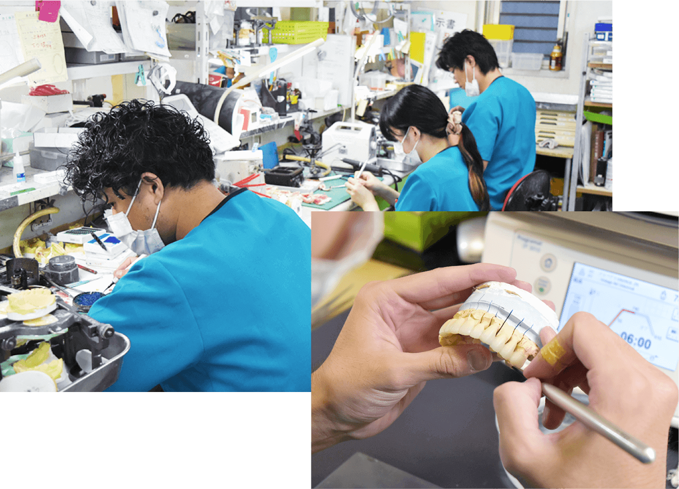 セミ分業制の採用で作業を効率化スタッフ同士で納品物をチェック