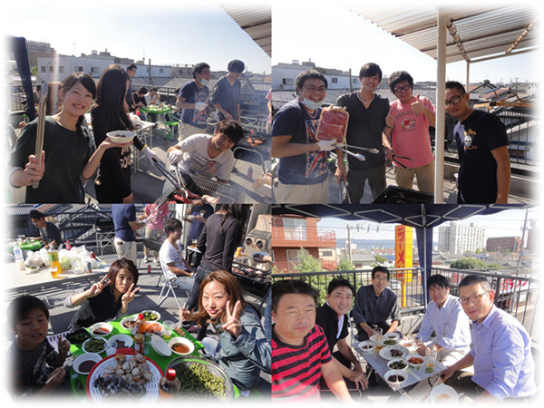 MERIT6 季節ごとにイベントを開催　歓迎会（4月）やBBQ（10月）など